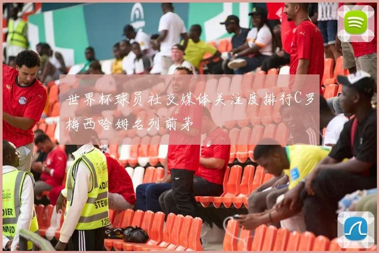 世界杯球员社交媒体关注度排行C罗梅西哈姆名列前茅